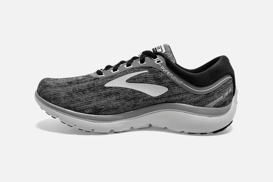 Brooks Pureflow 7 Road Loopschoenen Dames - Grijs - 643891JXW